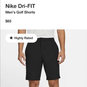 Nike Dri Fit Golf Shorts, Amazing Condition!